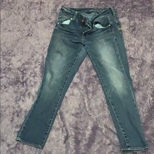 Artist cropped jeans